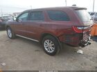 2019 Dodge Durango Sxt Awd Темно-бордовый vin: 1C4RDJAG4KC723249