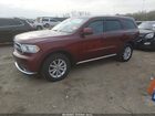 2019 Dodge Durango Sxt Awd Темно-бордовый vin: 1C4RDJAG4KC723249