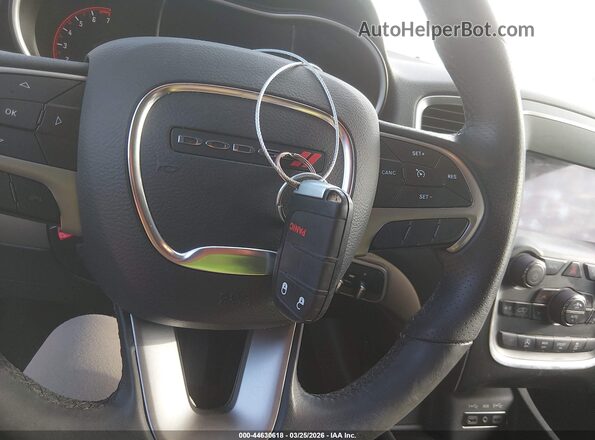 1C4RDJAG4KC723249 2019 DODGE DURANGO Темно-бордовый Вид панели приборов