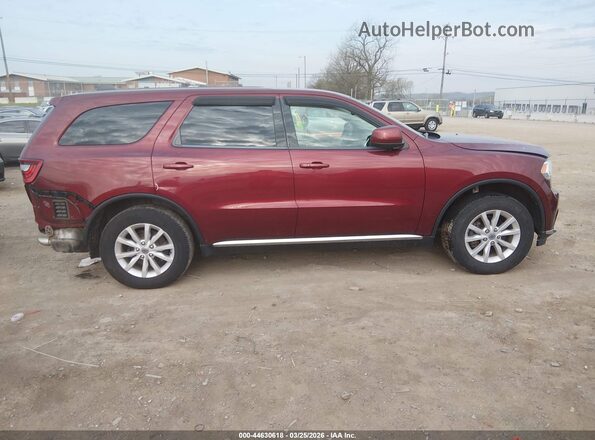1C4RDJAG4KC723249 2019 DODGE DURANGO Темно-бордовый Панорамный вид салона 360°