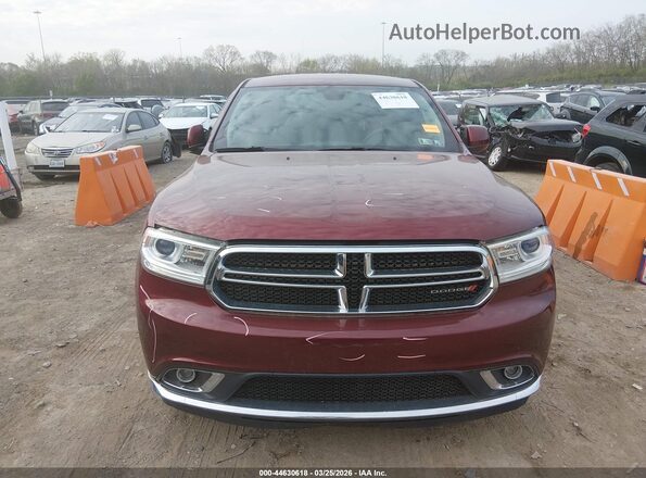 1C4RDJAG4KC723249 2019 DODGE DURANGO Темно-бордовый Вид задней части салона