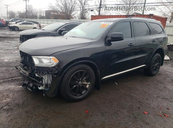 1C4RDJAGXLC253178 2020 DODGE DURANGO Черный Передняя левая четверть
