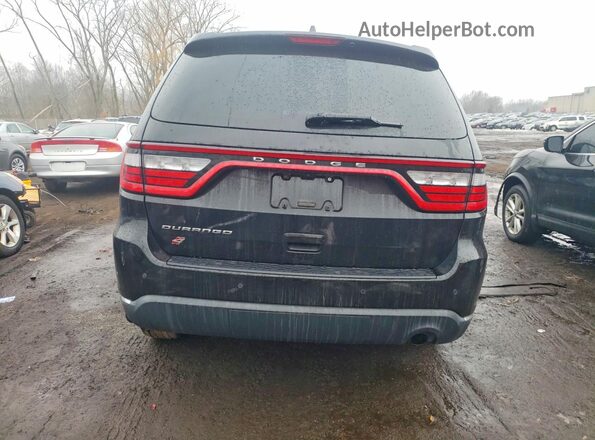 1C4RDJAGXLC253178 2020 DODGE DURANGO Черный Вид сзади