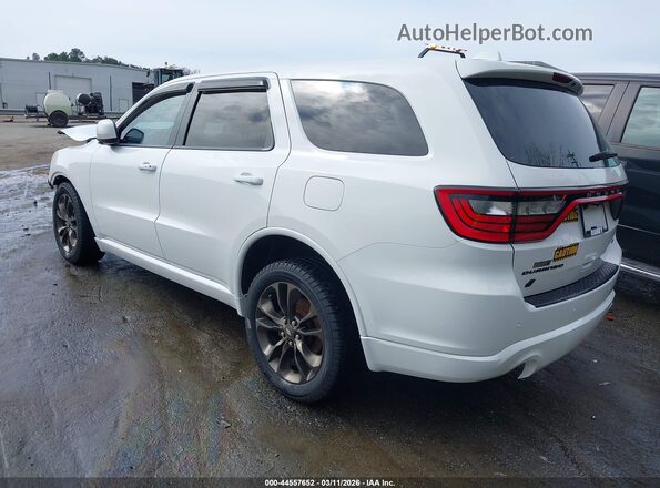 1C4RDJDG0LC103267 2020 DODGE DURANGO Белый Задняя левая четверть