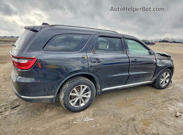 1C4RDJDG2GC424684 2016 DODGE DURANGO Черный Задняя правая четверть
