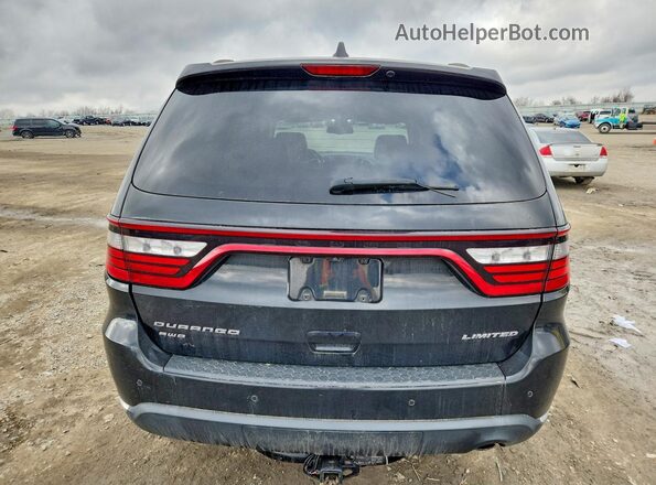 1C4RDJDG2GC424684 2016 DODGE DURANGO Черный Вид сзади