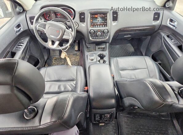 1C4RDJDG2GC424684 2016 DODGE DURANGO Черный Вид панели приборов