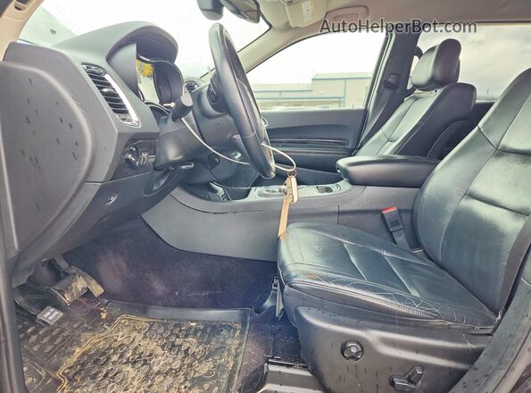 1C4RDJDG2GC424684 2016 DODGE DURANGO Черный Вид салона спереди
