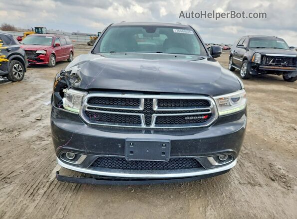 1C4RDJDG2GC424684 2016 DODGE DURANGO Черный Вид спереди