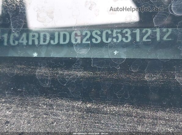 1C4RDJDG2SC531212 2025 DODGE DURANGO Черный 