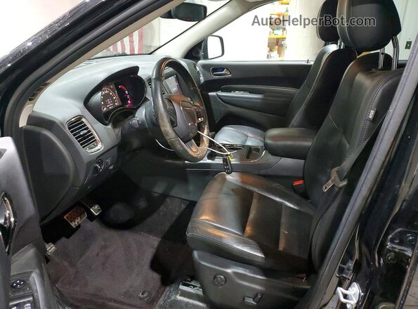 1C4RDJDG3KC535799 2019 DODGE DURANGO Черный Вид салона спереди