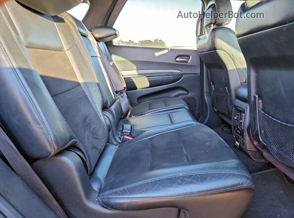 1C4RDJDG5KC780541 2019 DODGE DURANGO Black უკანა სალონის ხედი