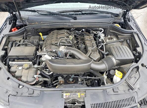 1C4RDJDG5SC502318 2025 DODGE DURANGO Black Vista del compartimento del motor