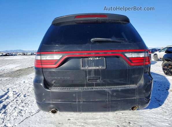 1C4RDJDG7MC694635 2021 DODGE DURANGO Черный Вид сзади