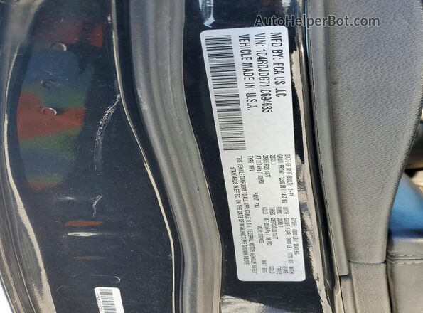 1C4RDJDG7MC694635 2021 DODGE DURANGO Черный Вид наклейки с VIN-кодом