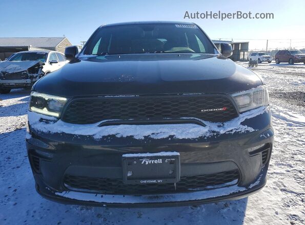 1C4RDJDG7MC694635 2021 DODGE DURANGO Черный Вид спереди