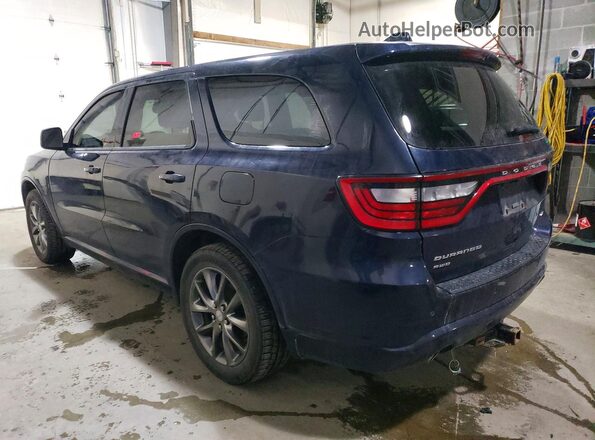 1C4RDJDG8HC732928 2017 DODGE DURANGO Синий Задняя левая четверть