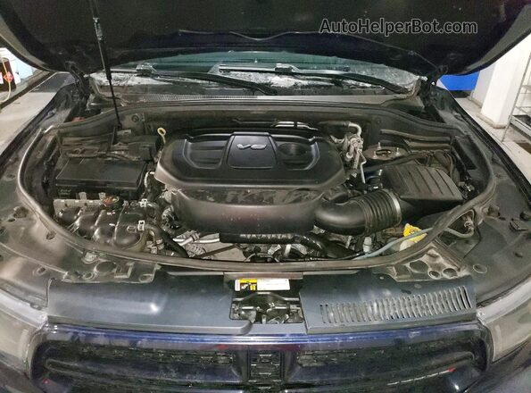 1C4RDJDG8HC732928 2017 DODGE DURANGO Синий Вид подкапотного пространства