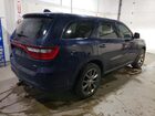 2017 Dodge Durango Gt Синий vin: 1C4RDJDG8HC732928
