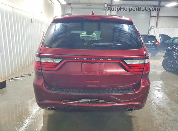 1C4RDJDGXJC226751 2018 DODGE DURANGO Темно-бордовый Вид сзади
