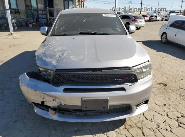 1C4RDJDGXKC559999 2019 DODGE DURANGO Серебряный Вид спереди