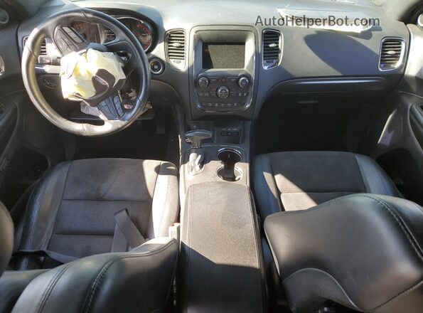 1C4RDJDGXKC559999 2019 DODGE DURANGO Серебряный Вид панели приборов