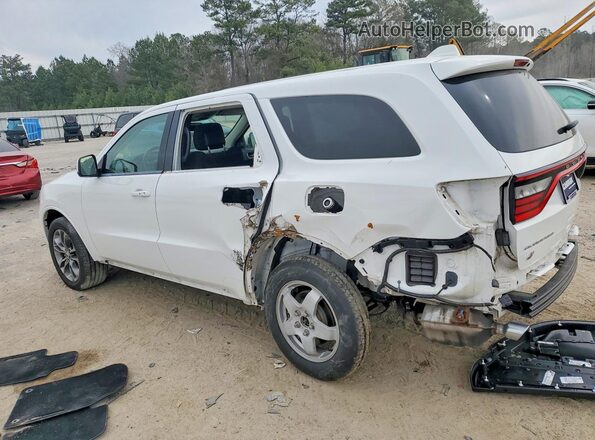 1C4RDJDGXKC634247 2019 DODGE DURANGO Белый Задняя левая четверть