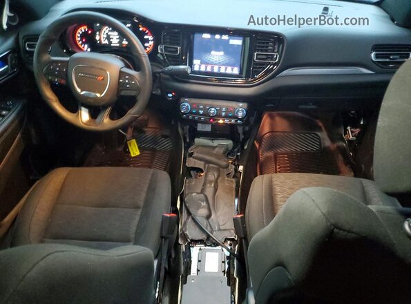 1C4RDJFG2SC554972 2025 DODGE DURANGO Черный Вид панели приборов