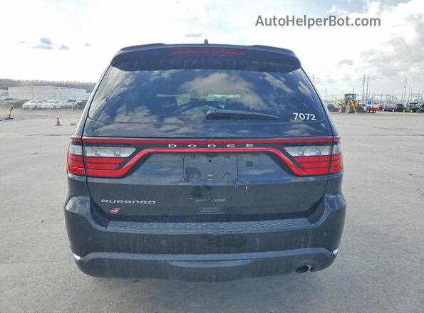 1C4RDJFG7SC527072 2025 DODGE DURANGO Black Widok z tyłu