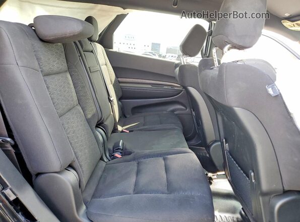 1C4RDJFG7SC527072 2025 DODGE DURANGO Black Widok wnętrza z tyłu