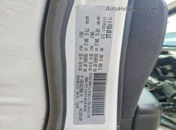 1C4RDJFGXLC228886 2020 DODGE DURANGO Белый Панорамный вид салона 360°