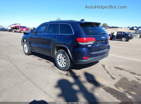 1C4RJEAG2GC415794 2016 JEEP GRAND CHEROKEE Dark Blue Задняя левая четверть