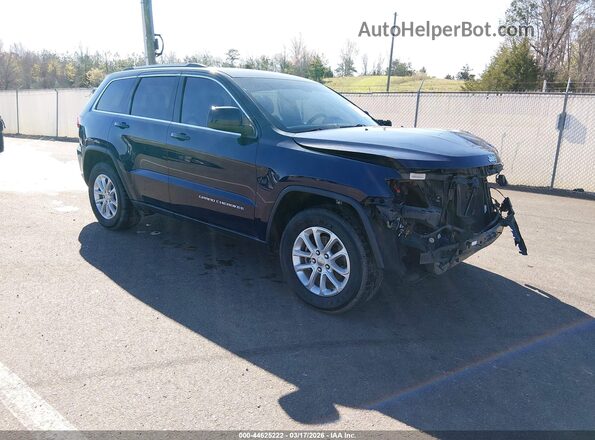 1C4RJEAG2GC415794 2016 JEEP GRAND CHEROKEE Dark Blue Передняя правая четверть