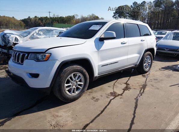 1C4RJEAG2LC203262 2020 JEEP GRAND CHEROKEE Белый Передняя левая четверть