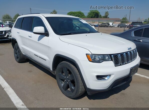 1C4RJEAG8HC716376 2017 JEEP GRAND CHEROKEE Белый Передняя правая четверть