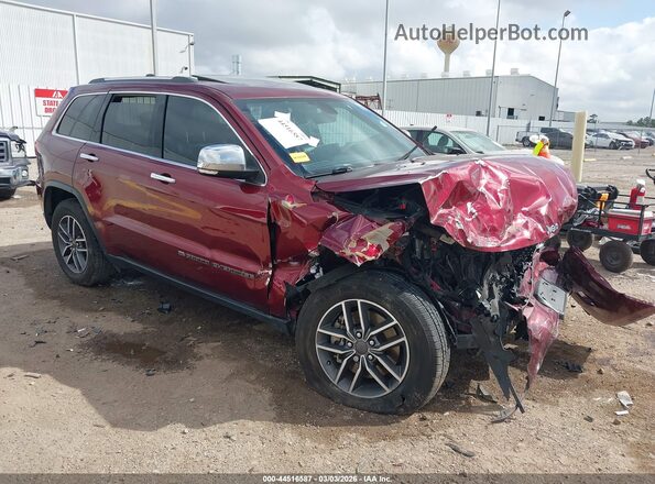1C4RJEBG0NC128160 2022 JEEP GRAND CHEROKEE WK Red Передня права чверть