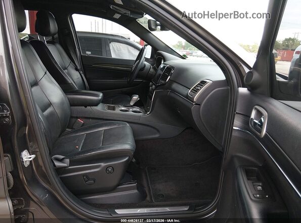 1C4RJEBG1KC580372 2019 JEEP GRAND CHEROKEE Black Front interior view