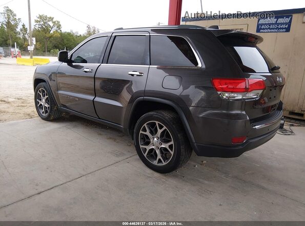 1C4RJEBG1KC580372 2019 JEEP GRAND CHEROKEE Black Rear left