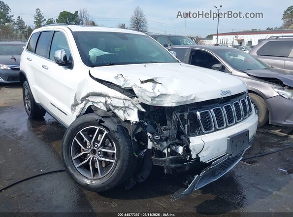 1C4RJEBG4LC266068 2020 JEEP GRAND CHEROKEE White წინა მარჯვენა