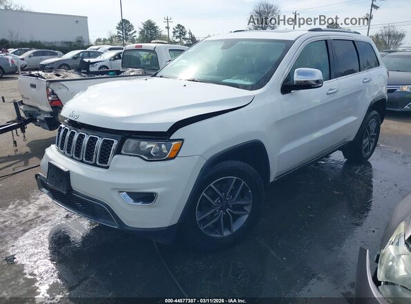 1C4RJEBG4LC266068 2020 JEEP GRAND CHEROKEE White წინა მარცხენა ხედი სამი მეოთხედიდან