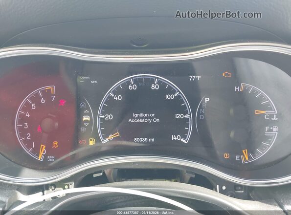 1C4RJEBG4LC266068 2020 JEEP GRAND CHEROKEE White უკანა სავარძლების ხედი