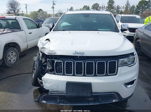 1C4RJEBG4LC266068 2020 JEEP GRAND CHEROKEE White ხელსაწყოთა პანელის ხედი