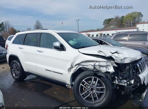 1C4RJEBG4LC266068 2020 JEEP GRAND CHEROKEE White უკანა სალონის ხედი