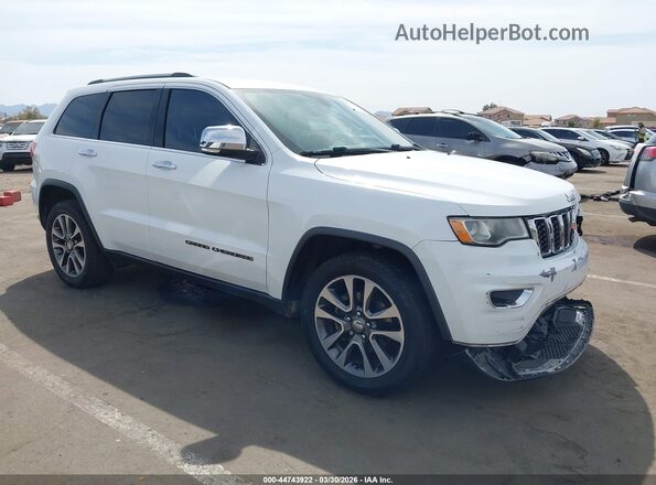 1C4RJEBG5JC111056 2018 JEEP GRAND CHEROKEE White Front right
