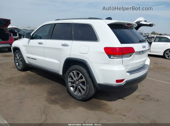 1C4RJEBG5JC111056 2018 JEEP GRAND CHEROKEE White Rear left