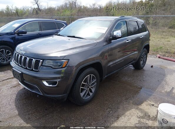 1C4RJEBG5KC788996 2019 JEEP GRAND CHEROKEE Серый Передняя левая четверть