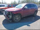 2018 Jeep Grand Cherokee Limited 4x2 Красный vin: 1C4RJEBG7JC437988