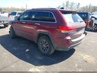 2018 Jeep Grand Cherokee Limited 4x2 Красный vin: 1C4RJEBG7JC437988