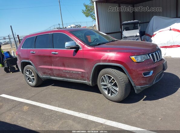 1C4RJEBG7JC437988 2018 JEEP GRAND CHEROKEE Красный Вид задней части салона