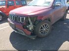 2018 Jeep Grand Cherokee Limited 4x2 Красный vin: 1C4RJEBG7JC437988